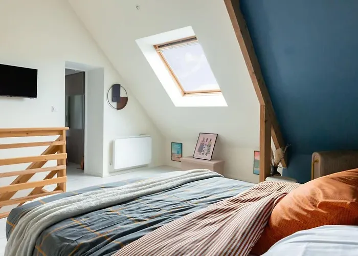 Appartement Loft Confort Avec Parking Et à Moins 15 Min Caen Et Des Plages Demouville