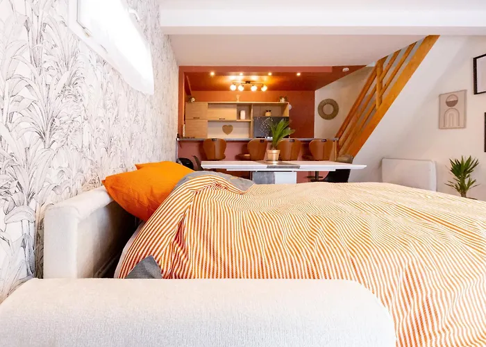 Loft Confort Avec Parking Et à Moins 15 Min Caen Et Des Plages