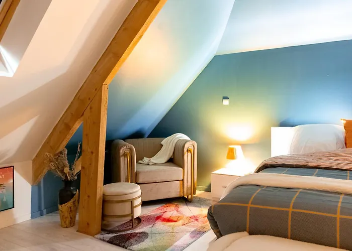 Appartement Loft Confort Avec Parking Et à Moins 15 Min Caen Et Des Plages Demouville